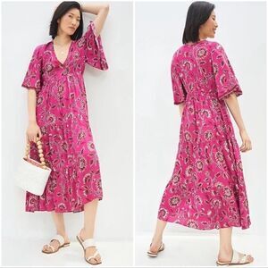 Anthropologie Omika Pia Maxi Dress Size S